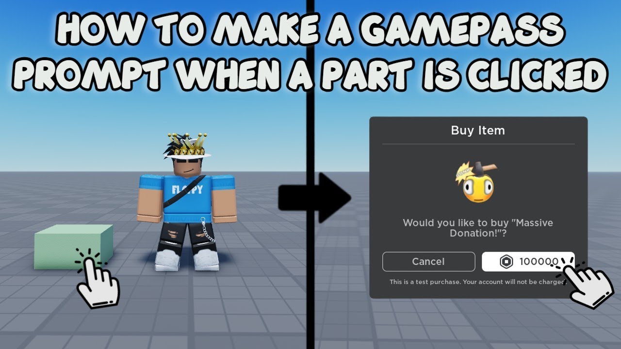 TEST GAMEPASS - Roblox