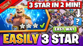 How to Easily 3 Star OverlordRHODES' Challenge in Clash of Clans | Coc New Event Attack