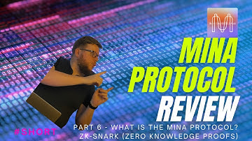 A Mina Review - Zero-Knowledge Proofs ( zk-snarks ) #Part6 | #Shorts