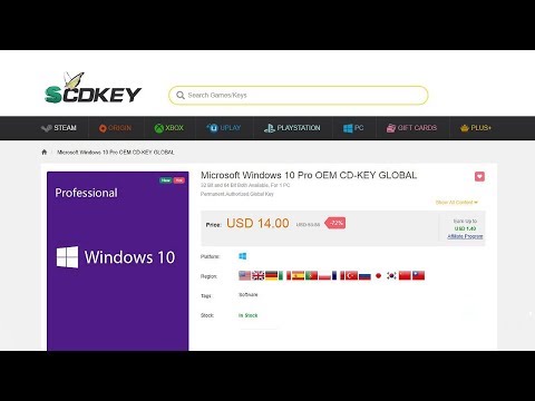 How To Buy Windows 10 Pro OEM Key For $12 - %100 Works!!