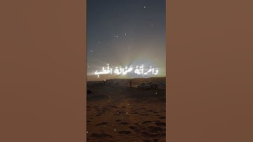 #قران_كريم #سورة_المسد الشيخ ياسر الدوسري ❤️🥰