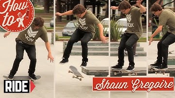 How To Skateboarding: Frontside Tailslide Bigspin with Shaun Gregoire