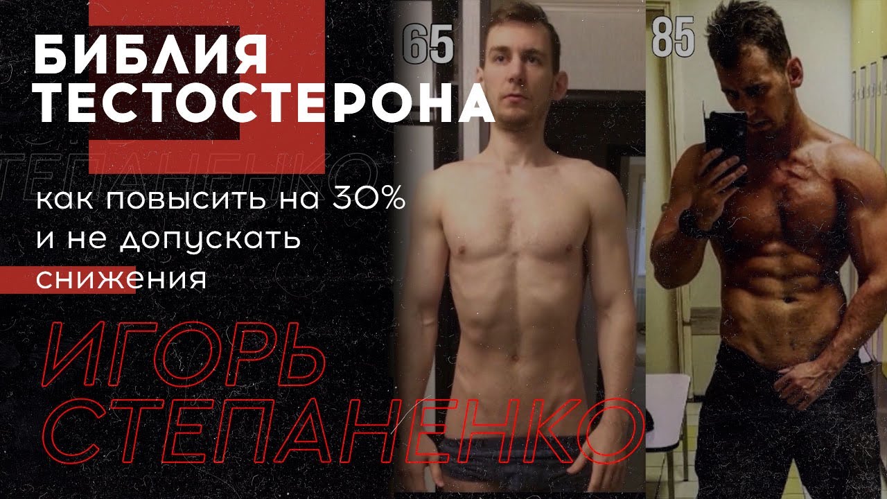 Библия тестостерона. Как повысить тестостерон на 30%. Главное про ...