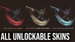 All Unlockable Aspect Skins of The Penitent One - Blasphemous