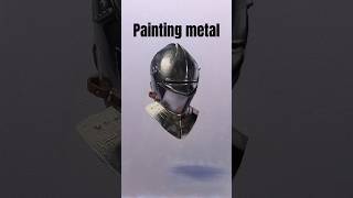 Painting Reflective Metal With Oils