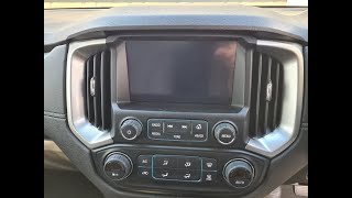 2017 Holden Colorado Touch Screen Replacement