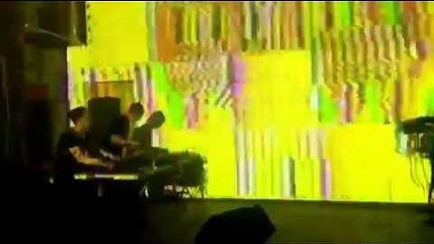 Sean Dack and Mark Verbos at Modular Equinox LIVE AV Collaboration