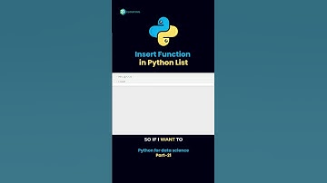 Master Insert Function In Python List Like A Pro