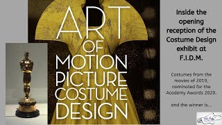 Costume Design exhibit at FIDM 2020