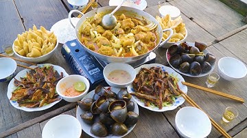 "Giò Heo Xào Lăn" Lai Rai trên cánh đồng Mộc Hoá Mùa Nước Nổi 2025 | Nét Quê #627