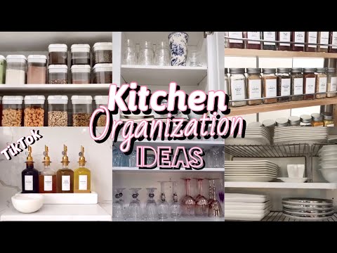 TikTok Kitchen Organization Hacks 