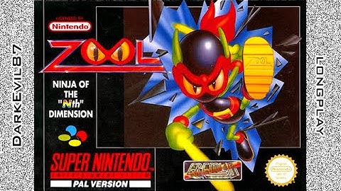 Zool: Ninja of the "Nth" Dimension - DE87 LPs - Full Longplay (Super Nintendo)