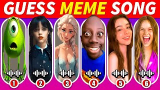 GUESS MEME & WHO'S SINGING🎤🎵🔥| Lay Lay, King Ferran,Salish Matter,MrBeast,Elsa,Kung Fu Panda 4,Tenge