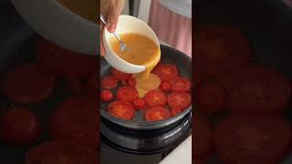 яичница с моцареллой и помидорами вкусныерецепты