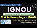 IGNOU|മനുഷ്യചരിത്രവും സമൂഹവും അന്വേഷിക്കുന്ന പഠനം – CBS Anthropology!HELP DESK-7012461727