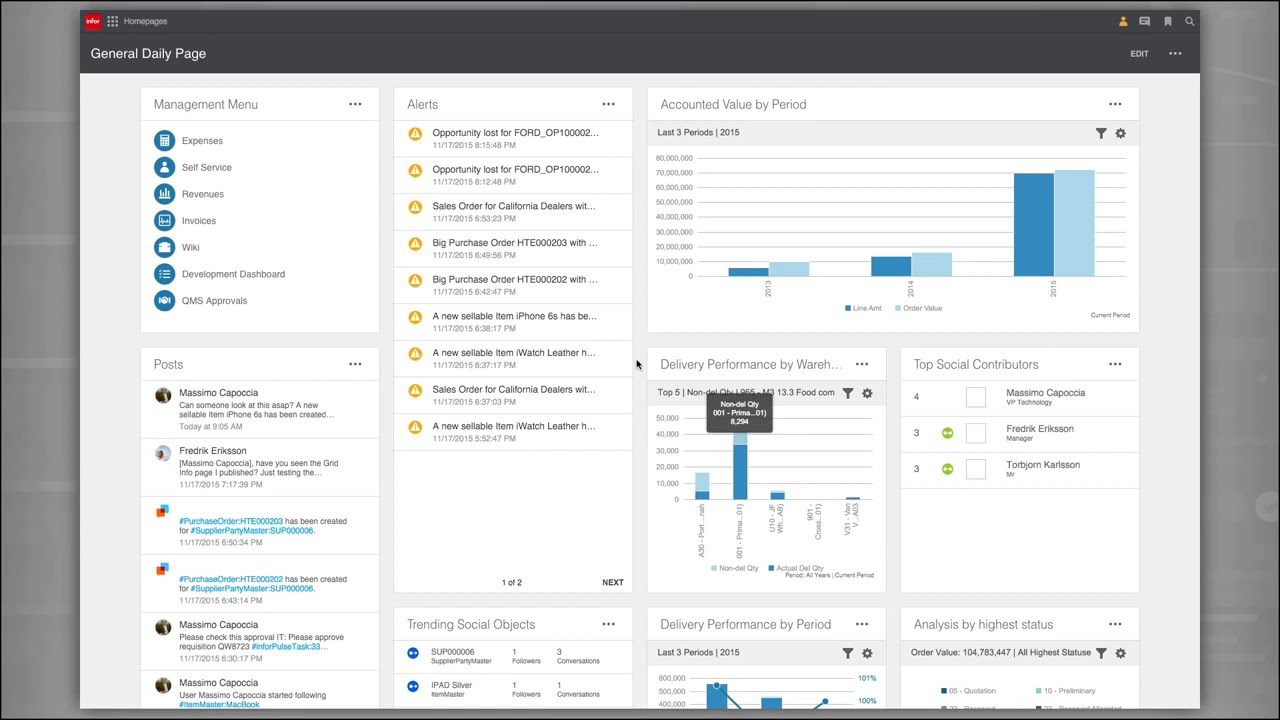What's new in Infor Ming.le 12 - YouTube