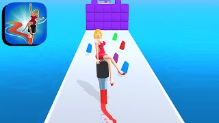 Lipstick Stack Gameplay 💋💄🌈 All Levels 16-18 screenshot 1