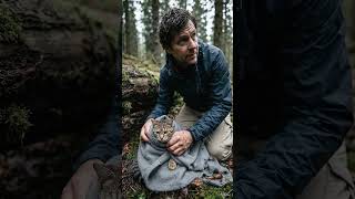 Einsame Katze im Wald gerettet: Eine zweite Chance ❤️🐱#short #viral