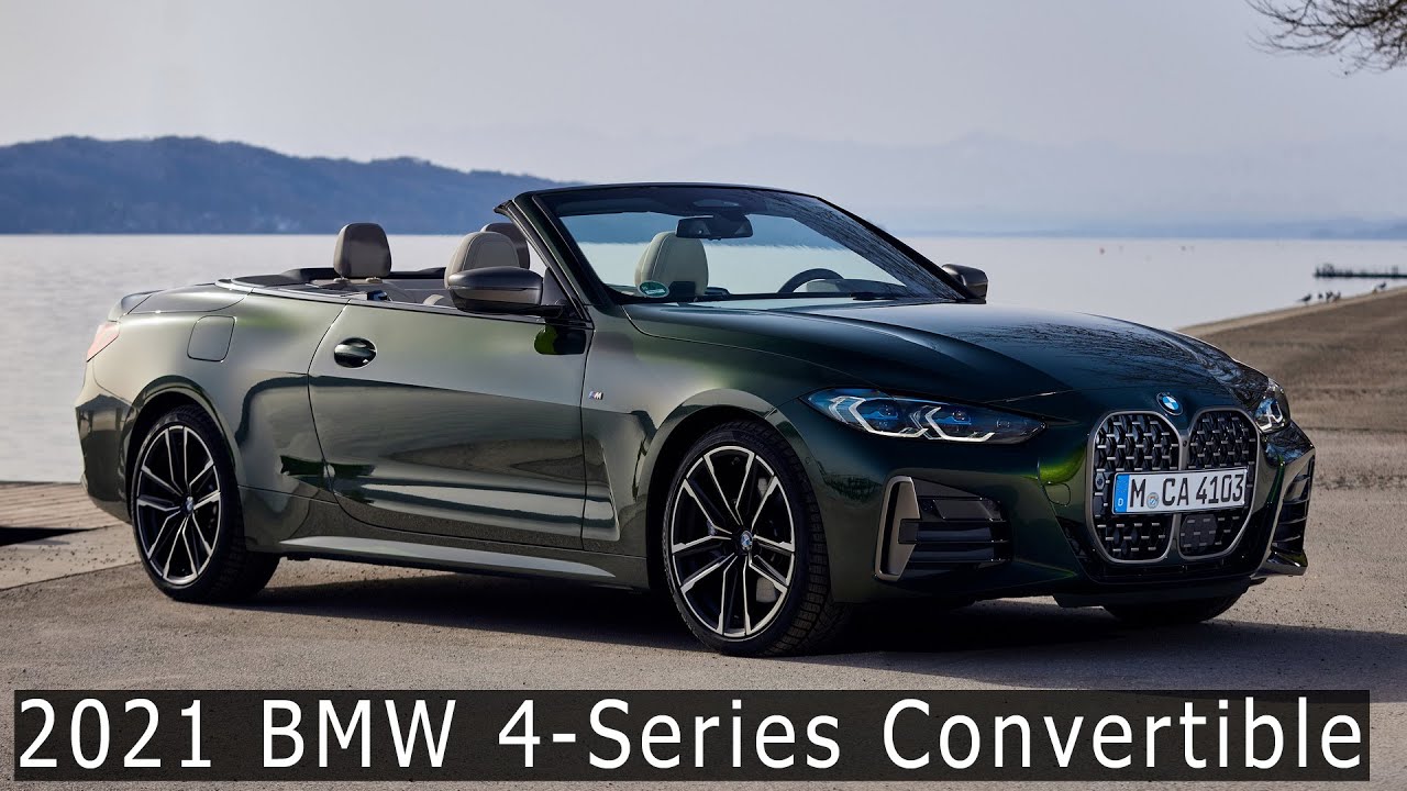 2021 BMW 4Series Convertible Detailed Review // Interior & Design