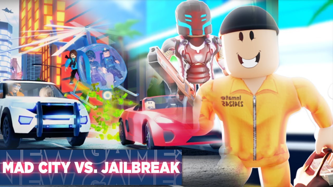 Mad City VS. Jailbreak - YouTube