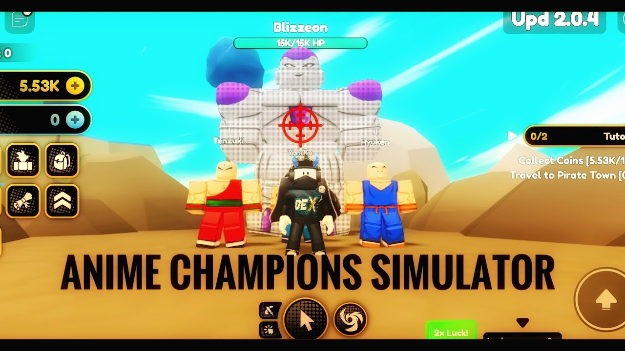 Roblox Anime Champions Simulator - YouTube