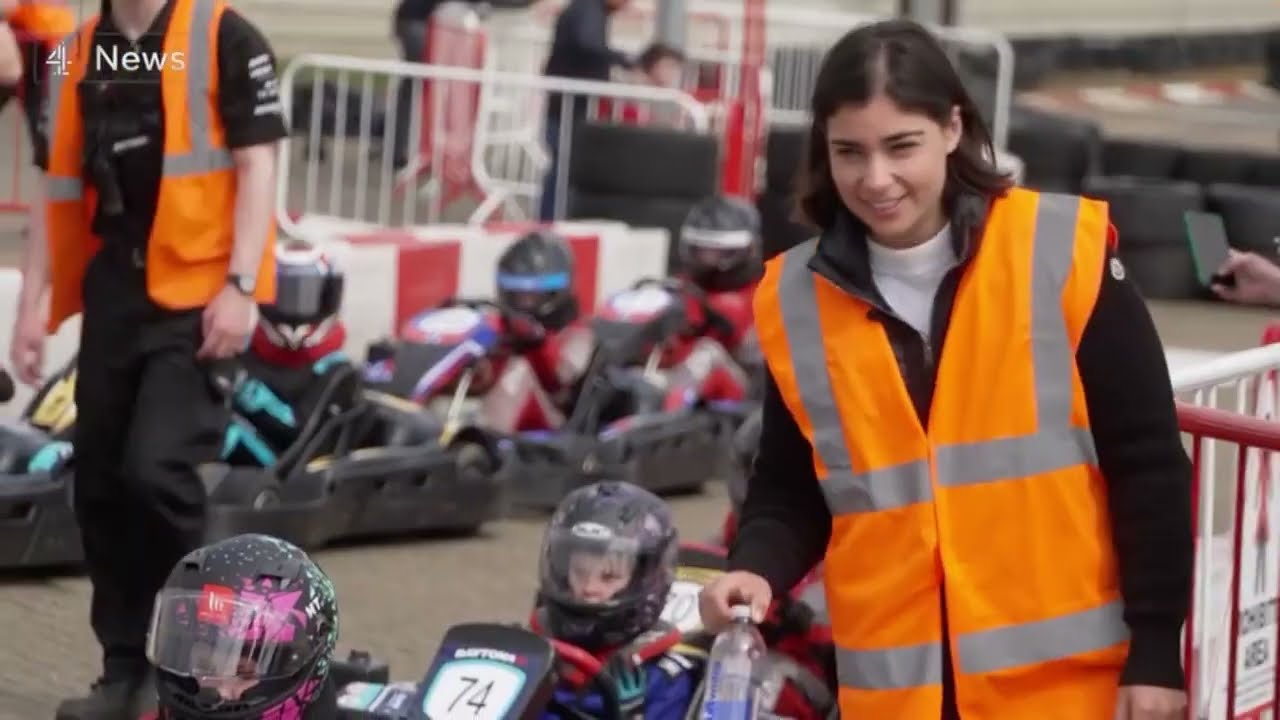 Jamie Chadwick at Daytona Motorsport | Channel 4 News