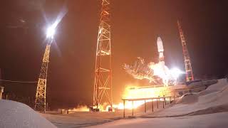 Пуск ракеты-носителя «Союз-2» с космодрома Плесецк