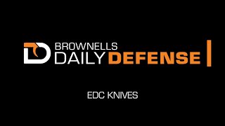 Daily Defense #20: EDC Knives