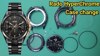 How to change case on Rado HyperChrome.