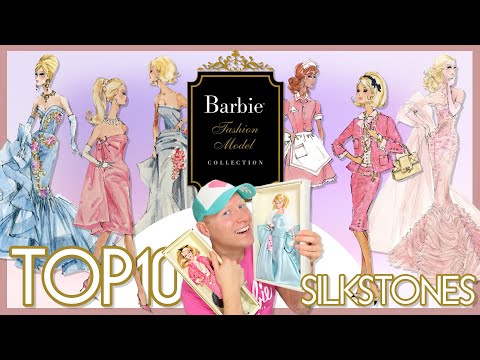 TOP 10 Barbie Silkstone (BFMC) Dolls in my Collection!