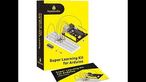 Arduino starter kit from Keyestudio! Unboxing