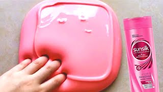 FLUFFY SHAMPOO SLIME How to make Fluffy Slime with Sunsilk Shampoo & Fevigum without Shaving Foam