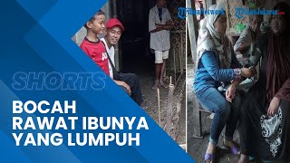 Kisah Bocah 8 Tahun di Kulon Progo Rawat Ibunya yang Lumpuh, Ditinggal Ayah Sejak Usia Setahun