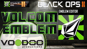 Volcom , Black Ops 2 Emblem Tutorial , Episode 24
