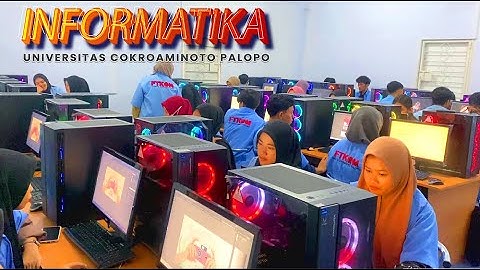 PRODI INFORMATIKA - FTKOM | UNIVERSITAS COKROAMINOTO PALOPO