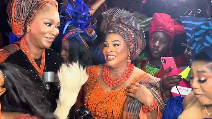 SEGUN JOHNSON PERFORMS AT ASO EBI DIARY MOVIE PREMIERE.