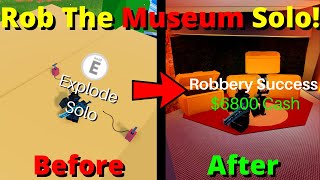 New How To Rob The Museum Solo In Roblox Jailbreak Rob The Museum By Yourself