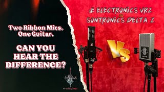 Two Ribbon Mics. One Guitar. Sontronics Delta 2 Vs Se Electronics - Can You Hear The Difference?