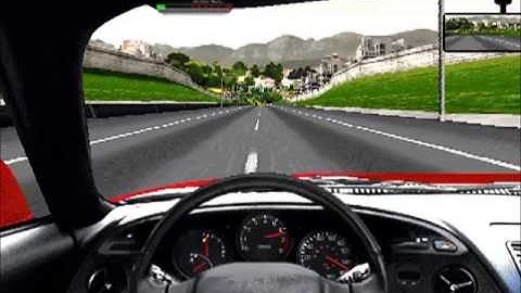 The Need For Speed (PC) DOS game footage