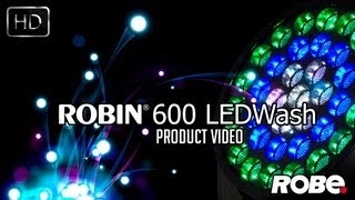 Supermarked synd Se insekter ROBE lighting - ROBIN 600 LED Wash - YouTube