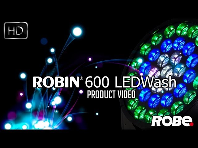 ROBE lighting - ROBIN 600 LED Wash - YouTube