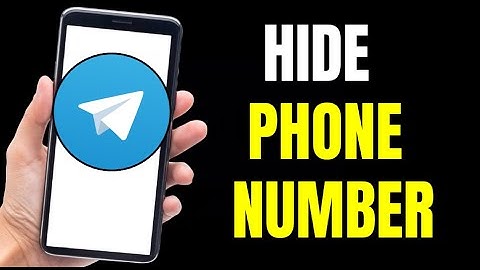 HIDE YOUR PHONE NUMBER ON TELEGRAM! (SO EASY)