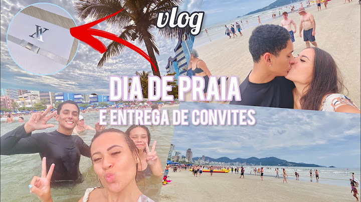 VLOG - BATE VOLTA NA PRAIA COM A FAMÍLIA | entregando os primeiros convites de casamento!!