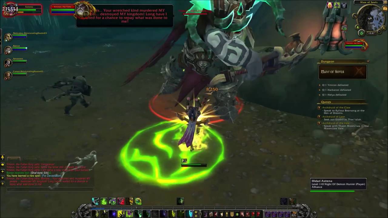 Let the Fires Come Hallow�s End WOW YouTube