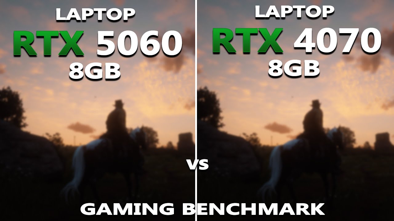 LAPTOP RTX 5060 vs RTX 4070 Gaming Benchmark Test | Is it worth the ...