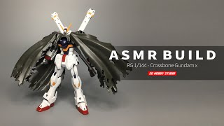 Crossbone Gundam x |  RG | Quick Build | ASMR | High frame quality Gunpla