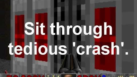 Re: How to crash Doom II: Hell On Earth