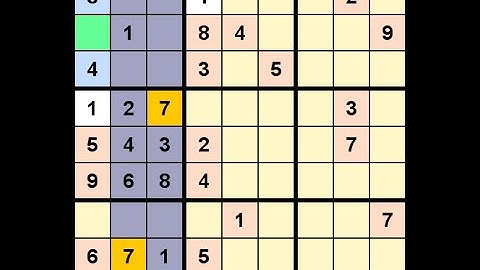 How to Solve Los Angeles Times Sudoku Expert April 21, 2022