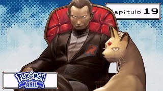 Pokémon Añil Ep.19 - EL AS EN LA MANGA DEL JEFE GIOVANNI...