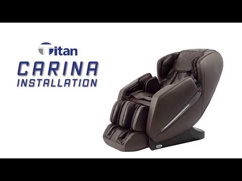 Titan Carina Massage Chair - How to install